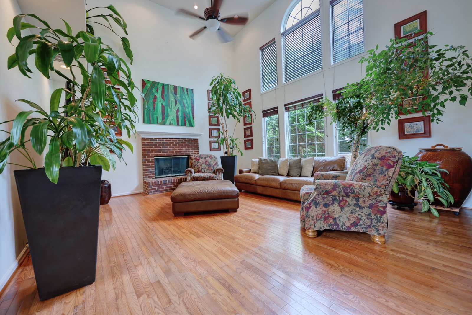 Vaulted great room