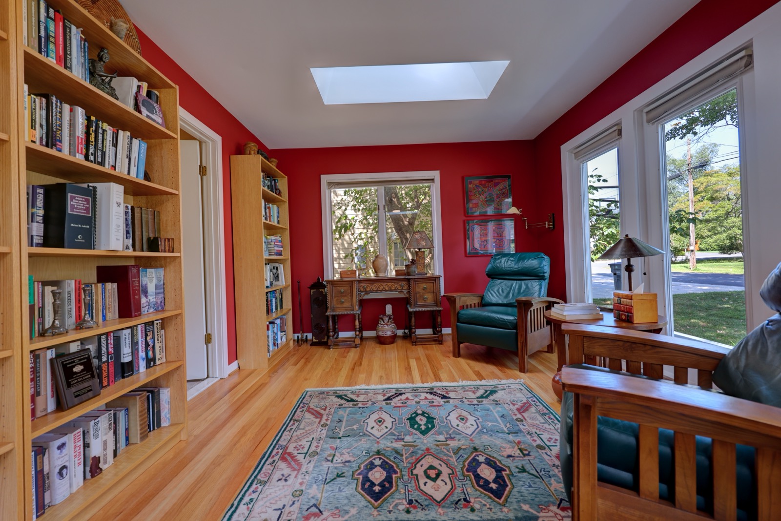 Library with skylight, 1410 Cedar Avenue