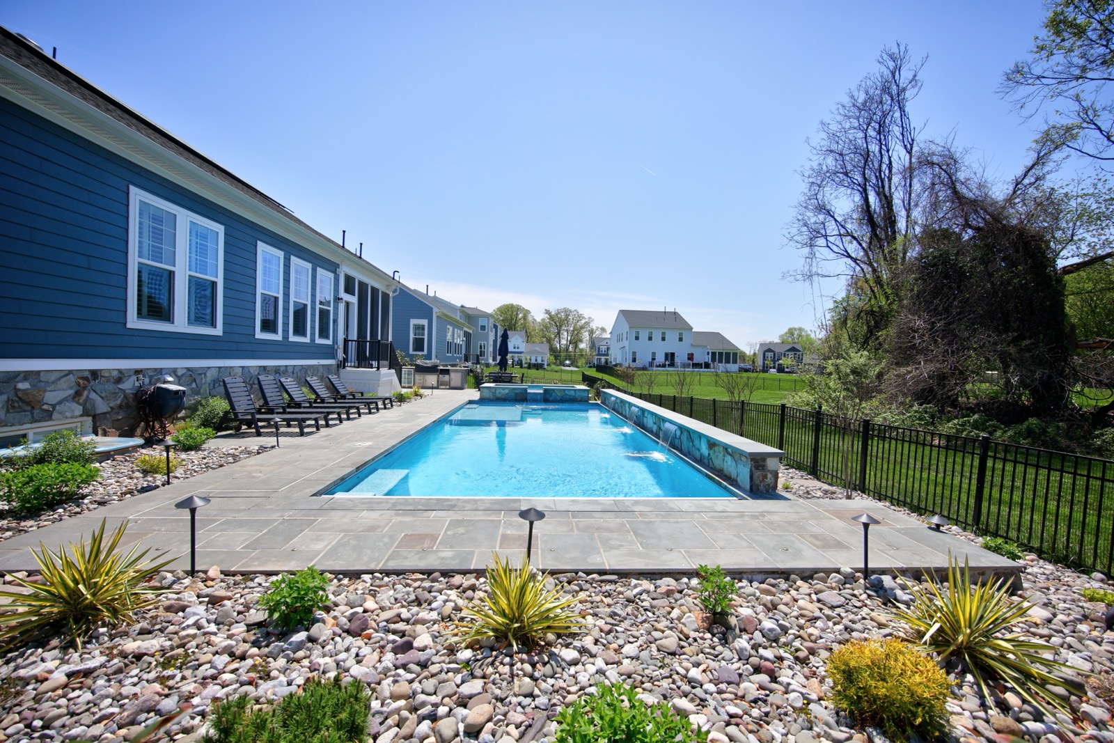 Pool and spa